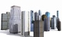 3d model skycrapers buildings