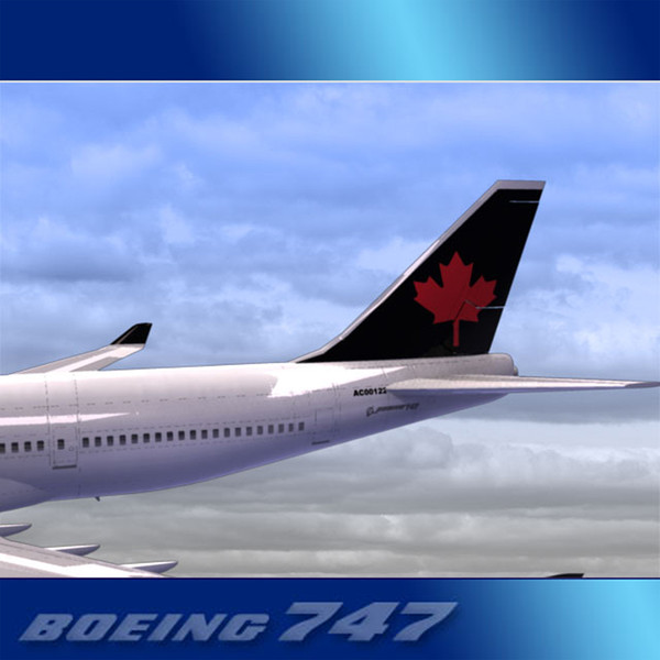 Boeing 747-400 Airliner (Air Canada)