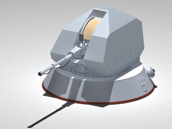 a-190 100 mm 3d max - A-190 by selena3D