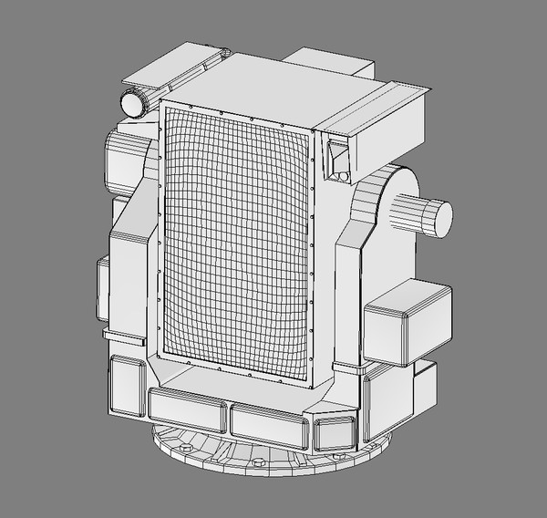 a-190 100 mm 3d max - A-190 by selena3D