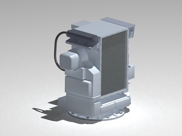 a-190 100 mm shipborne 3d model - A-190, 100 mm shipborne automatic gun mount. by selena3D