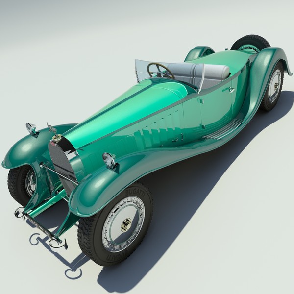 3ds max bugatti t41 royale esders - Bugatti T41 Royale Esders Car by PROmax_