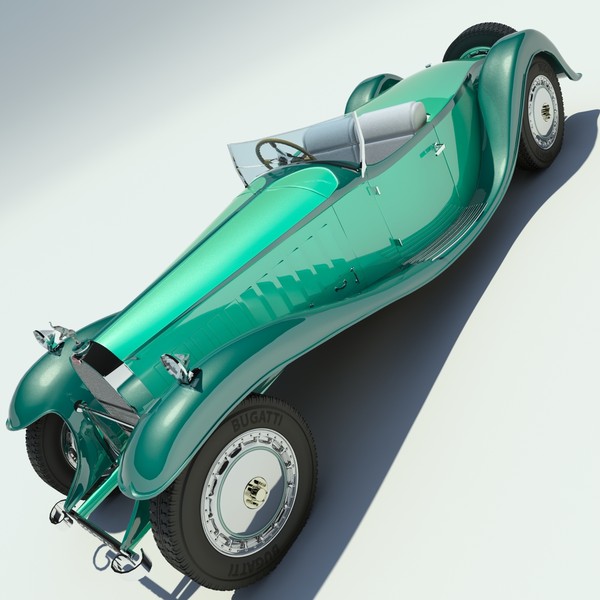 3ds max bugatti t41 royale esders - Bugatti T41 Royale Esders Car by PROmax_