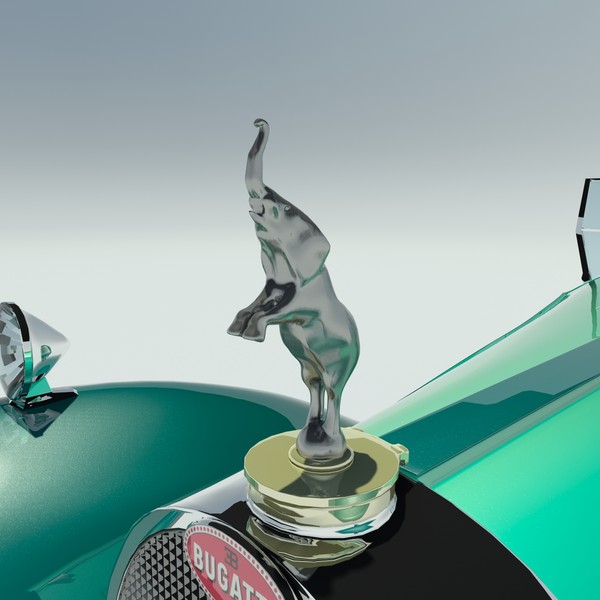 3ds max bugatti t41 royale esders - Bugatti T41 Royale Esders Car by PROmax_