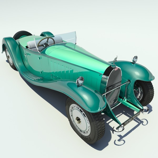 3ds max bugatti t41 royale esders - Bugatti T41 Royale Esders Car by PROmax_