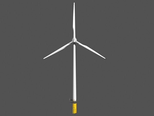 3d model wind turbine - Wind Turbine by RichLT