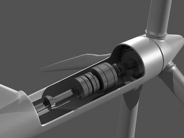 3d model wind turbine - Wind Turbine by RichLT