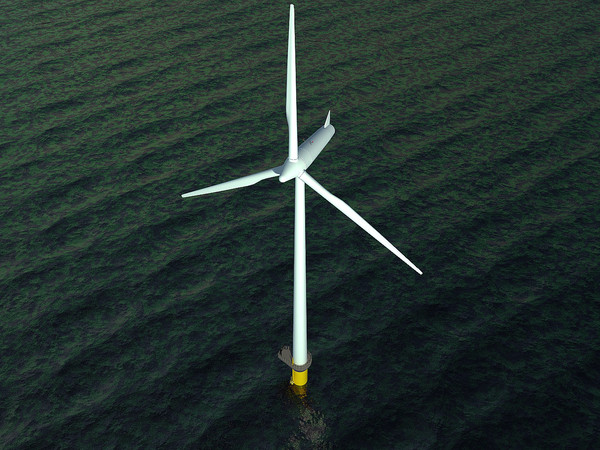 3d model wind turbine - Wind Turbine by RichLT