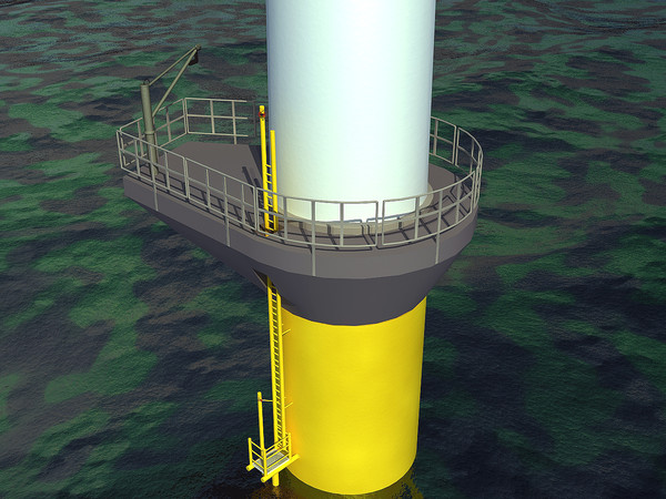 3d model wind turbine - Wind Turbine by RichLT