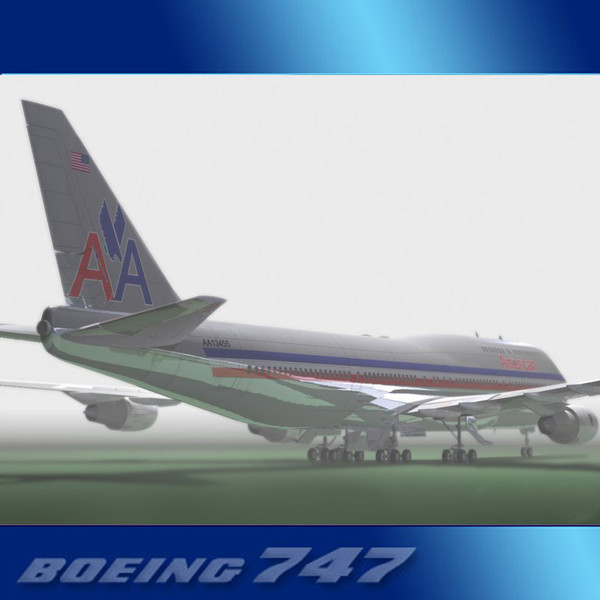 airlines 747 jumbo jet 3ds - Boeing 747-400 Collection... by PerspectX