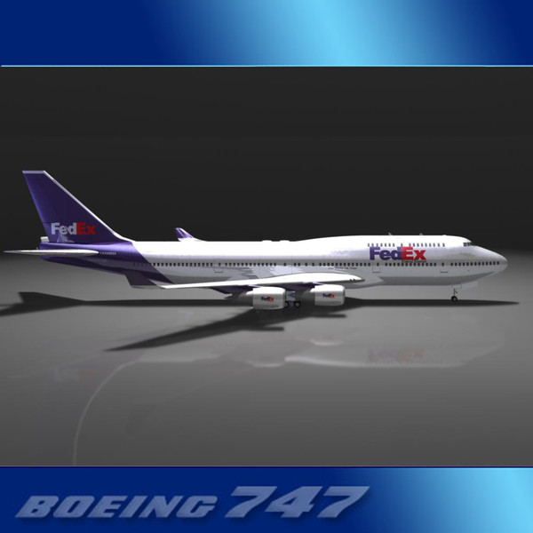 airlines 747 jumbo jet 3ds - Boeing 747-400 Collection... by PerspectX