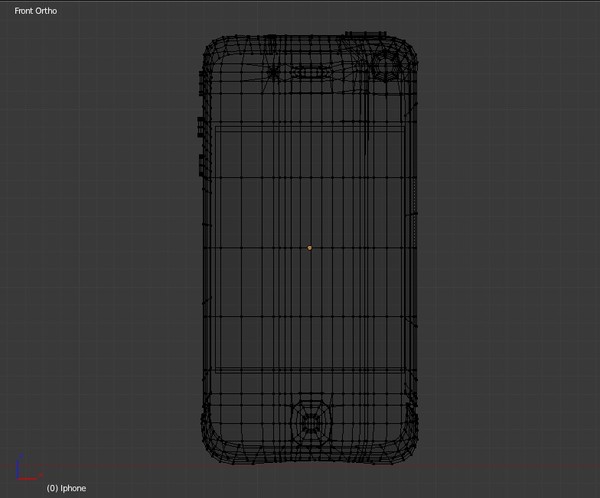 3ds max iphone 4 - Iphone 4 by cj50500