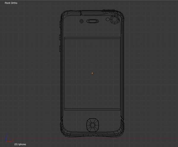 3ds max iphone 4 - Iphone 4 by cj50500