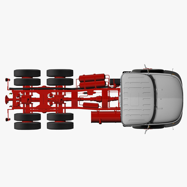 truck lak 2426 6x6 3d 3ds - Mercedes LAK 2426 6x6 by DreiDe