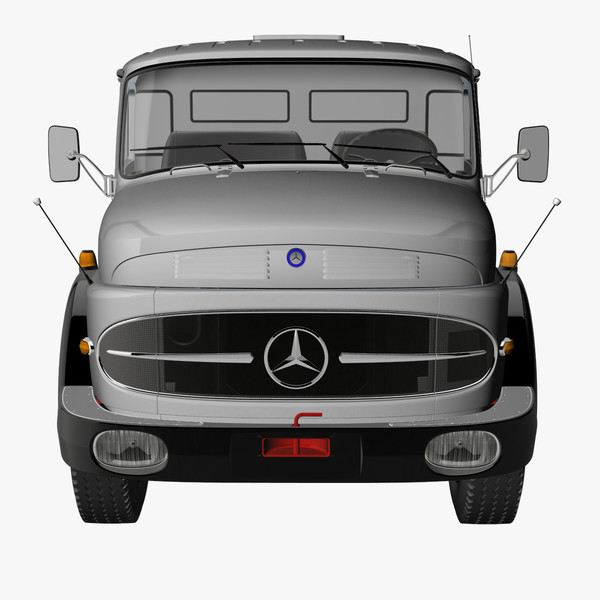 truck lak 2426 6x6 3d 3ds - Mercedes LAK 2426 6x6 by DreiDe