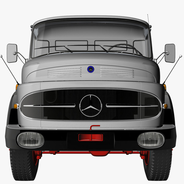 truck lak 2426 6x6 3d 3ds - Mercedes LAK 2426 6x6 by DreiDe