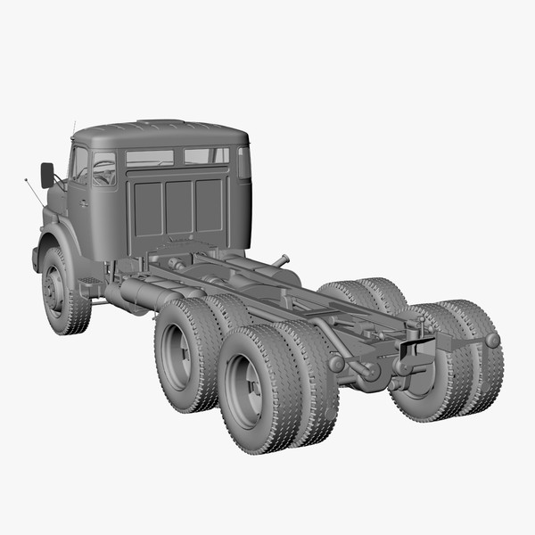 truck lak 2426 6x6 3d 3ds - Mercedes LAK 2426 6x6 by DreiDe