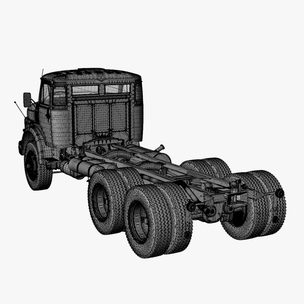 truck lak 2426 6x6 3d 3ds - Mercedes LAK 2426 6x6 by DreiDe