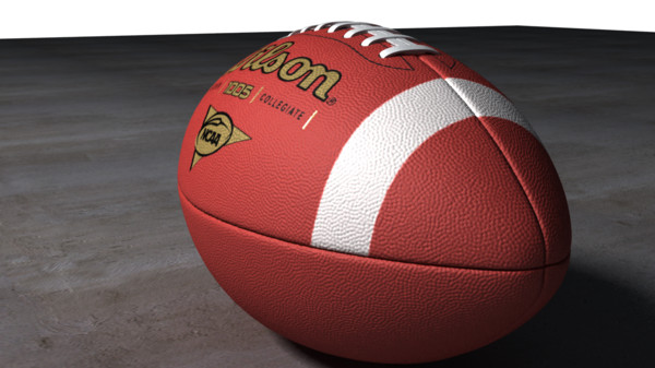 3d photorealistic football - Photorealistic Football by parkmike