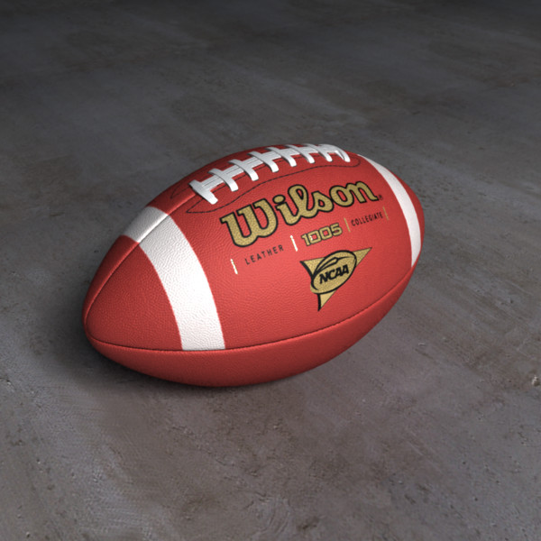 3d photorealistic football - Photorealistic Football by parkmike