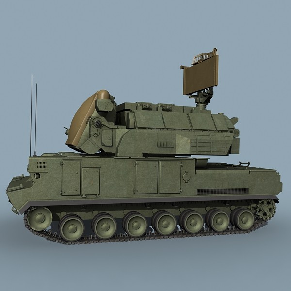 russian tor-m2 sa-15 3d model - SA-15 Tor-M2 by Alex Kontz