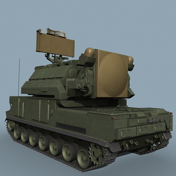 russian tor-m2 sa-15 3d model - SA-15 Tor-M2 by Alex Kontz