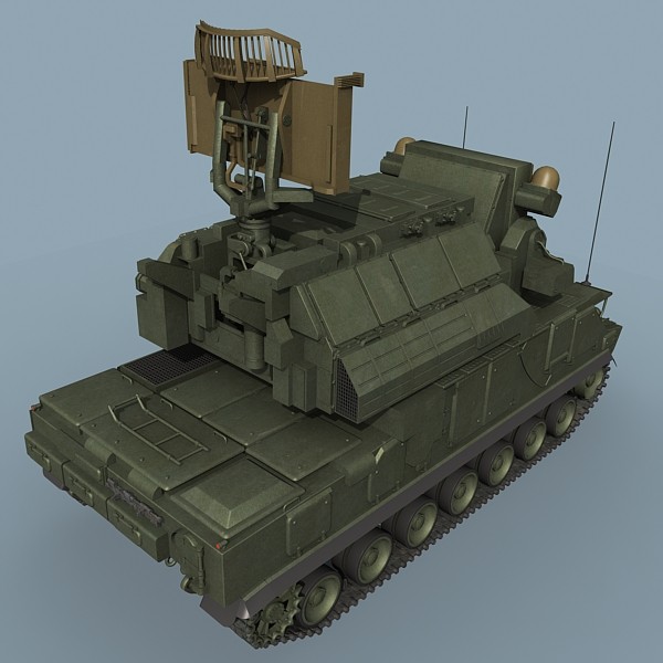 russian tor-m2 sa-15 3d model - SA-15 Tor-M2 by Alex Kontz