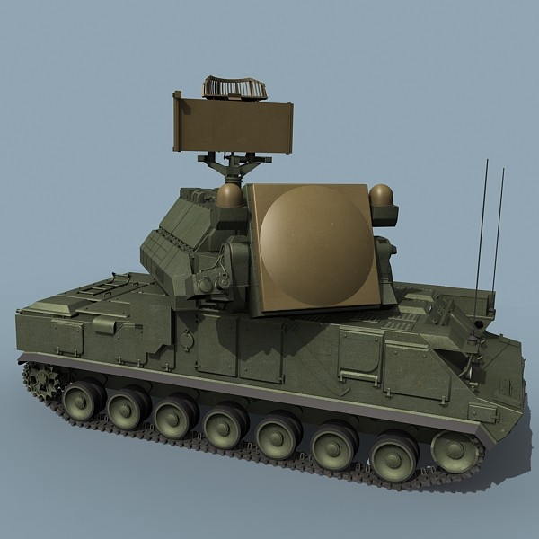 russian tor-m2 sa-15 3d model - SA-15 Tor-M2 by Alex Kontz