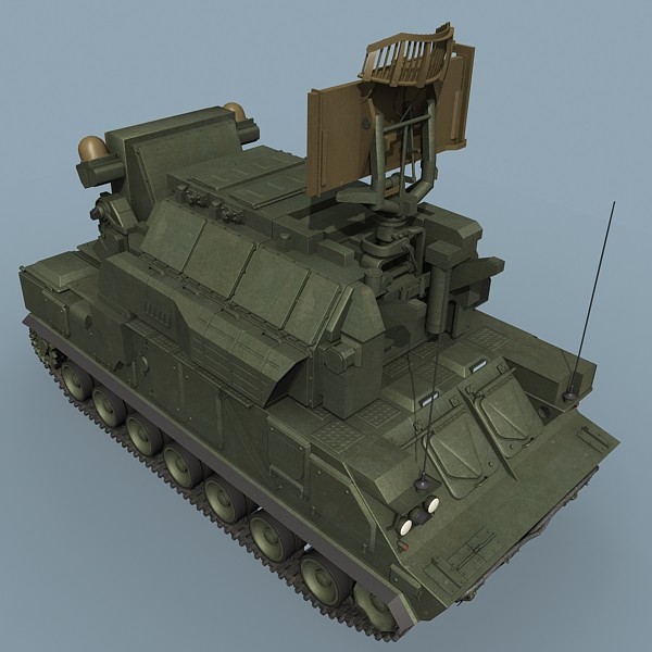russian tor-m2 sa-15 3d model - SA-15 Tor-M2 by Alex Kontz