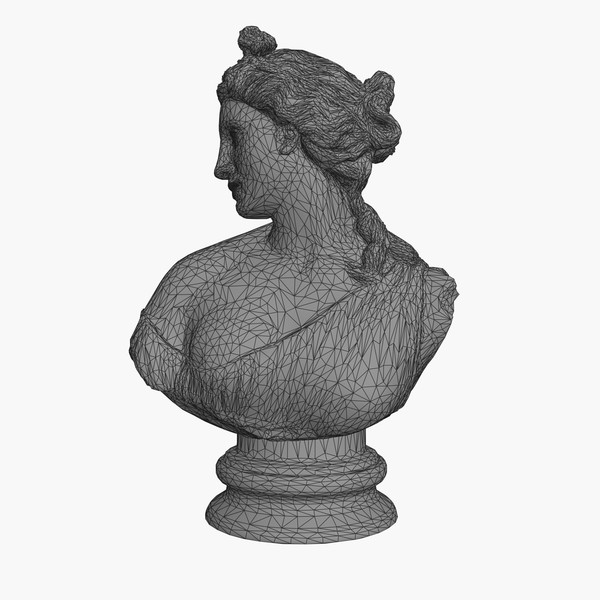 max aphrodite kallipygos bust - Aphrodite Kallipygos Bust... by clay master