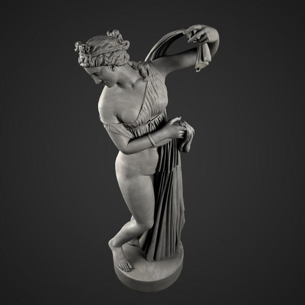 max marble aphrodite kallipygos - Aphrodite Kallipygos by clay master