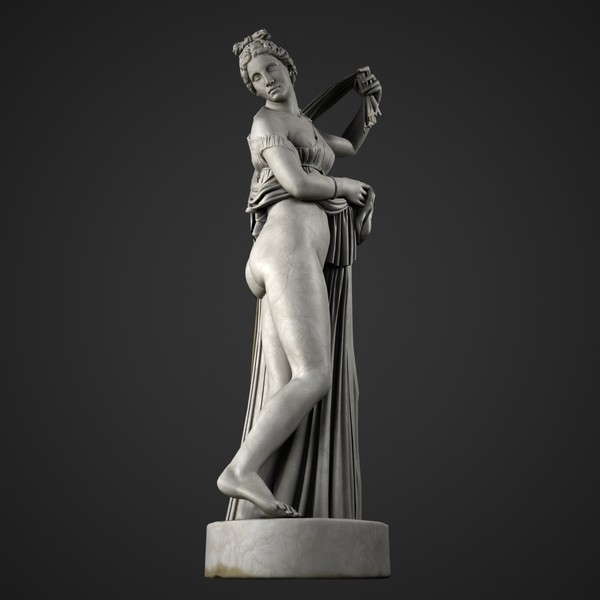 max marble aphrodite kallipygos - Aphrodite Kallipygos by clay master