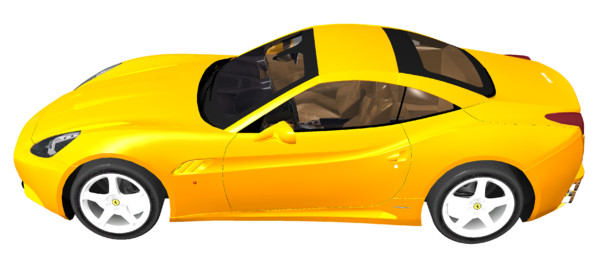 3d ferrari california model - Ferrari California by hunterkrech