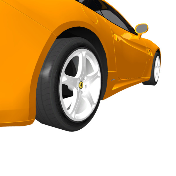 3d ferrari california model - Ferrari California by hunterkrech