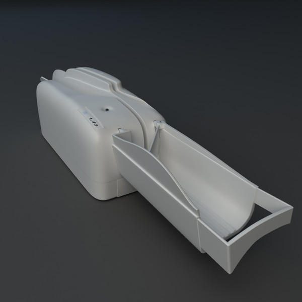3d model check scanner - Check Scanner by platinum3dmodels