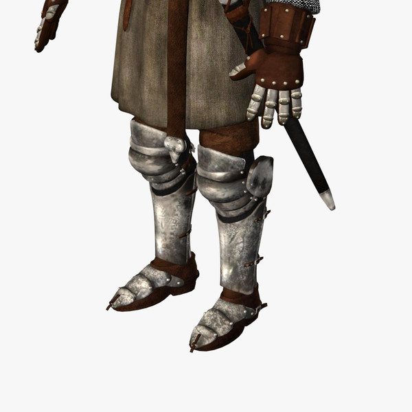 3d foot medieval sword soldiers model - Medieval Foot Soldier Infantry... by fishzombie