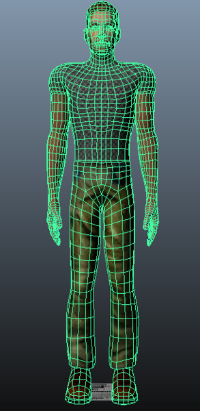 3d character rigged games - Simple Game Character by elijah3d