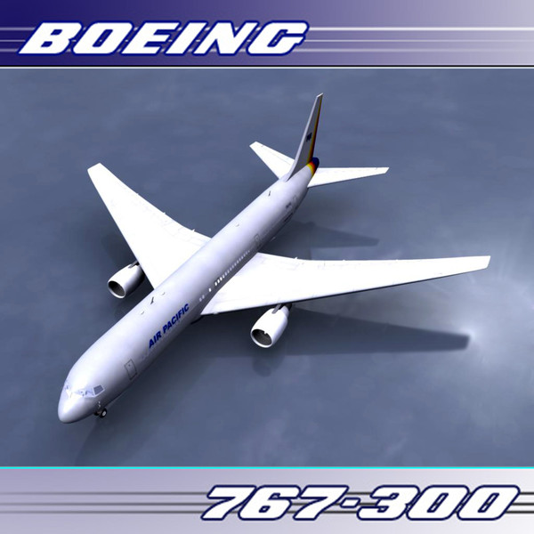 3d model 767 air - Boeing 767 (Air Pacific) by PerspectX