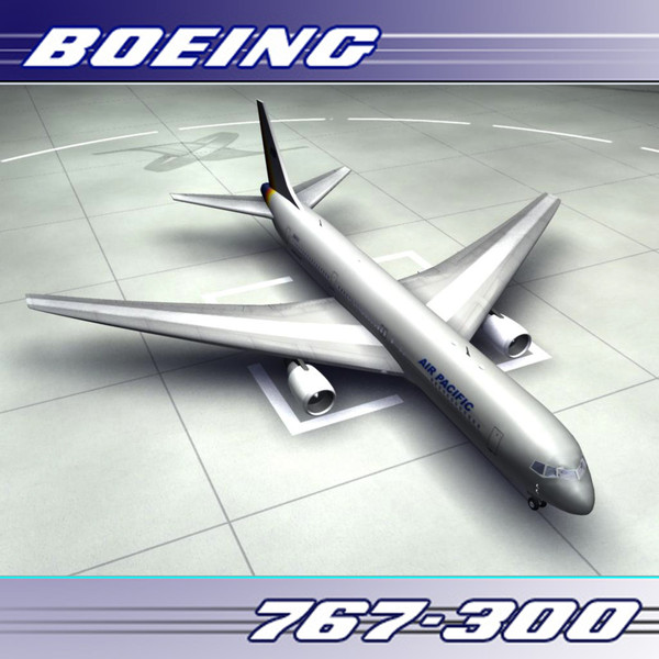 3d model 767 air - Boeing 767 (Air Pacific) by PerspectX
