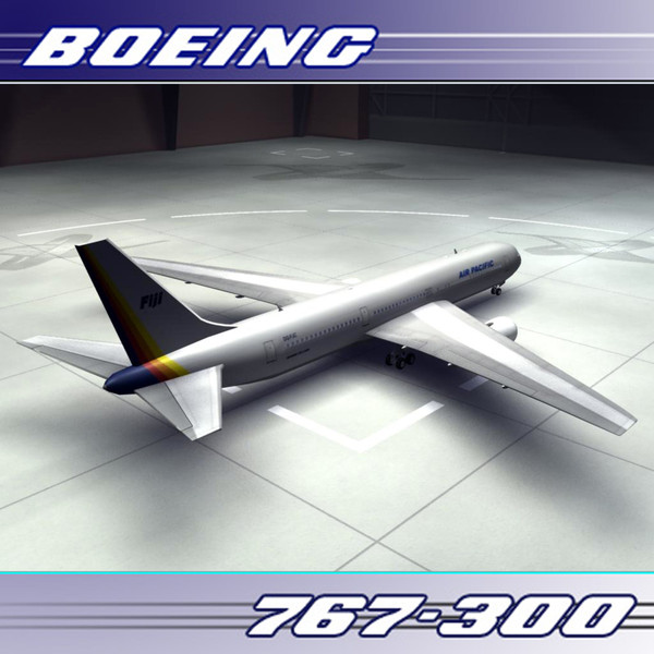 3d model 767 air - Boeing 767 (Air Pacific) by PerspectX