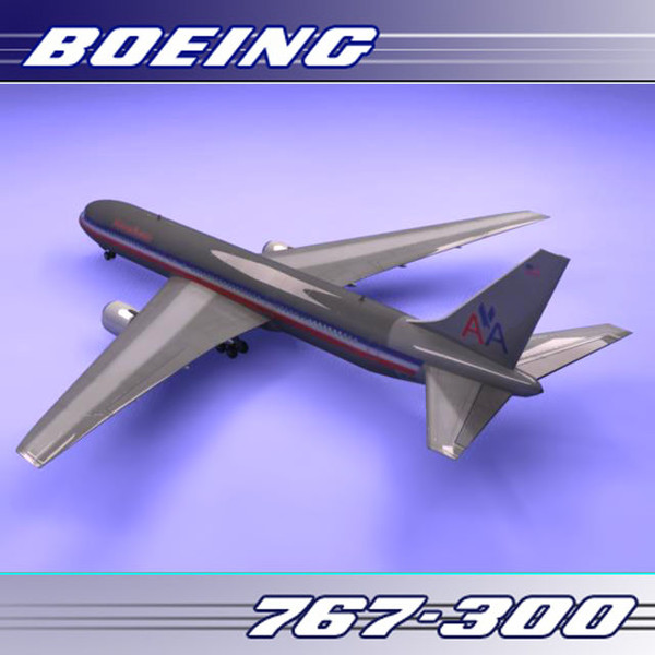 maya 767-300 american airlines - Boeing 767-300 (American Airlines) by PerspectX