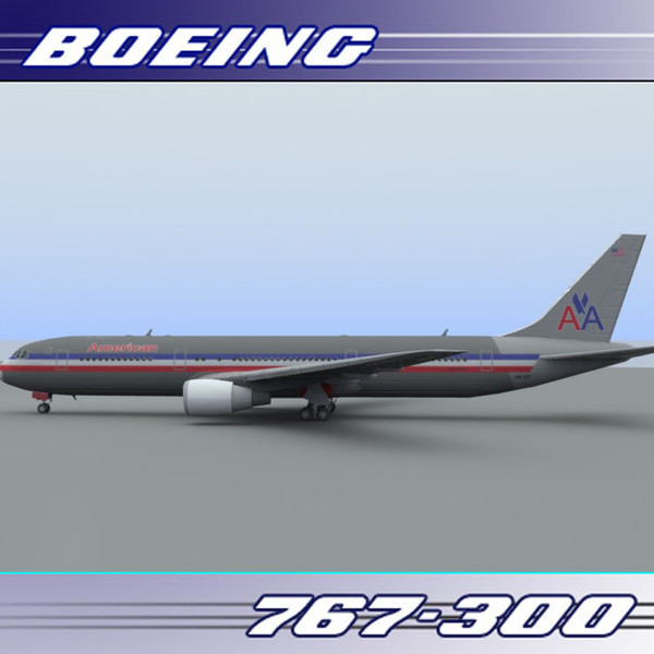 maya 767-300 american airlines - Boeing 767-300 (American Airlines) by PerspectX