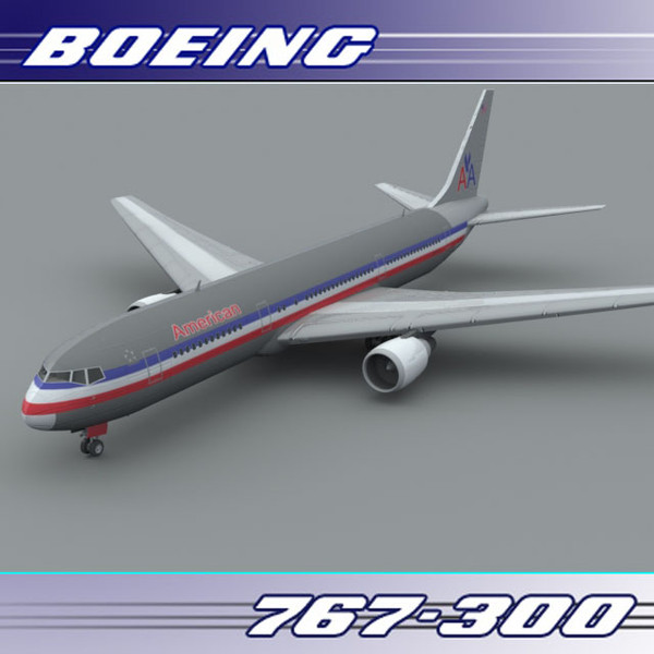 maya 767-300 american airlines - Boeing 767-300 (American Airlines) by PerspectX