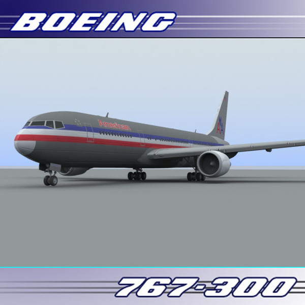 maya 767-300 american airlines - Boeing 767-300 (American Airlines) by PerspectX