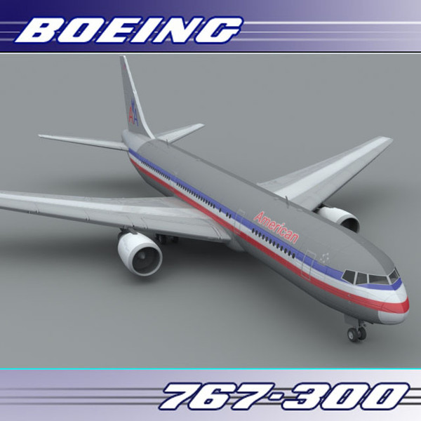 maya 767-300 american airlines - Boeing 767-300 (American Airlines) by PerspectX
