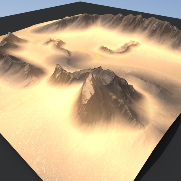 landscape c4d - TWN02 by ERLHN