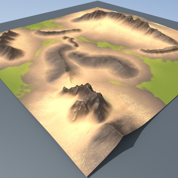 c4d landscape - TNW03 by ERLHN