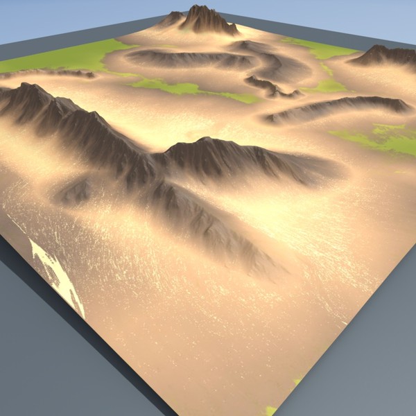 c4d landscape - TNW03 by ERLHN