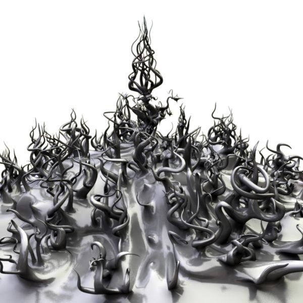3d alien landscape - Alien landscape by makeionesco