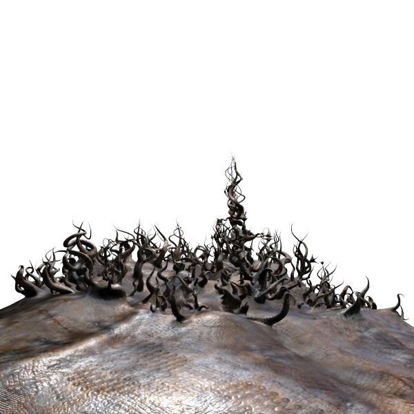 3d alien landscape - Alien landscape by makeionesco